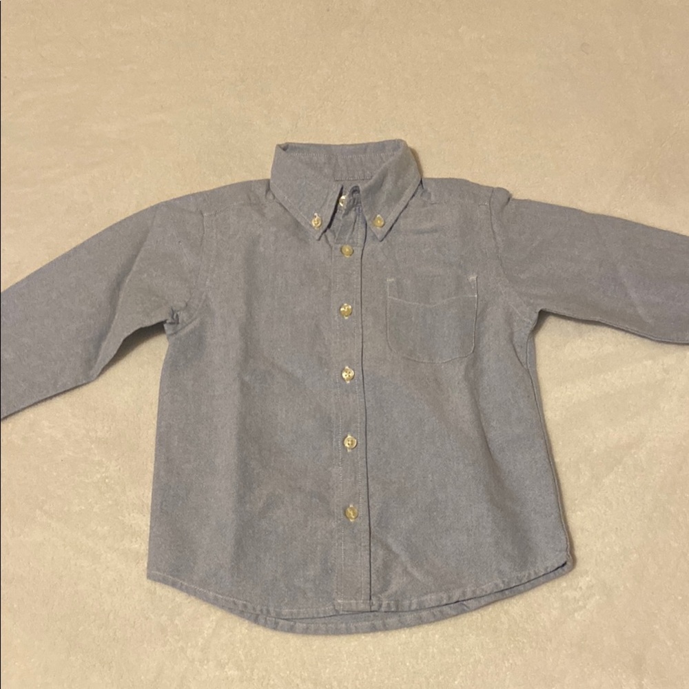 The Children's Place Light Blue Button Down Shirt